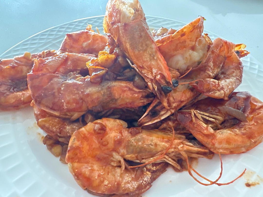 家庭版油焖大虾
