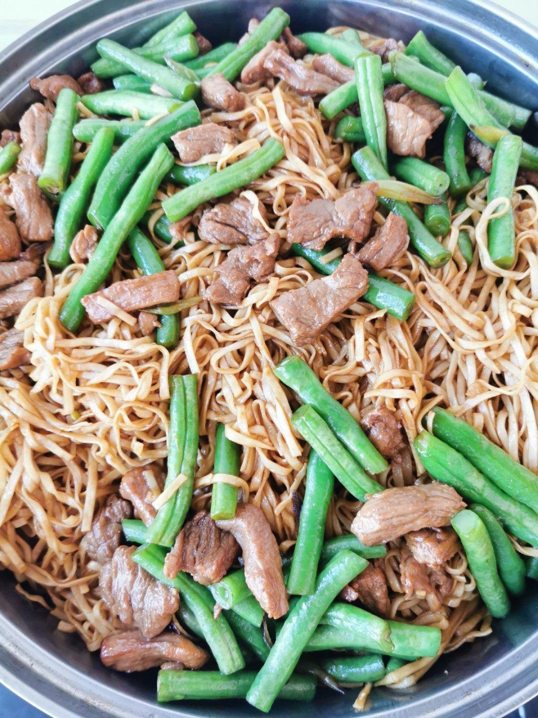 慧慧辣妈做的家传豆角焖面蒸面一次吃三大碗超详细步骤