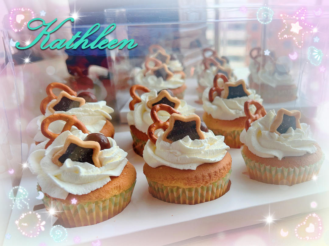 戚风杯子蛋糕的两份笔记