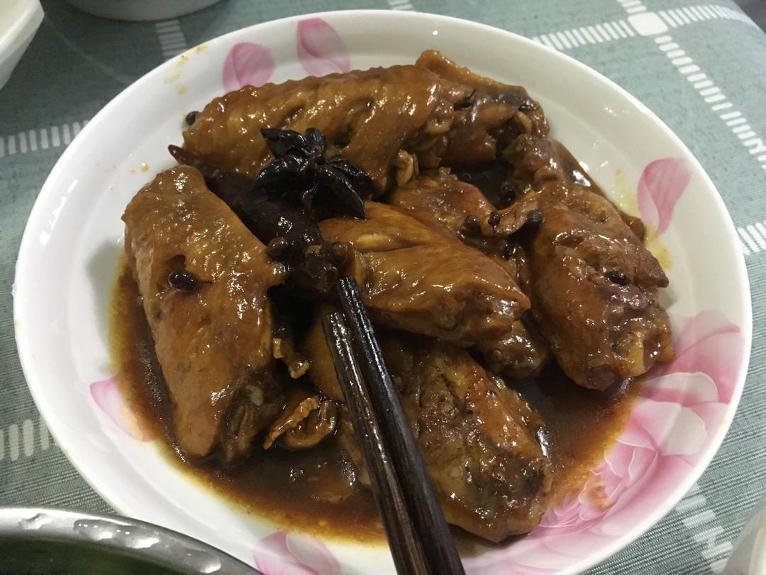 停不下来的红烧鸡翅