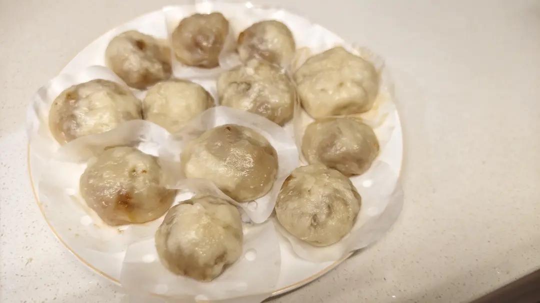 软面透油小笼包成功复刻‼️无需手揉面，香香软软巨好吃，早餐好选择