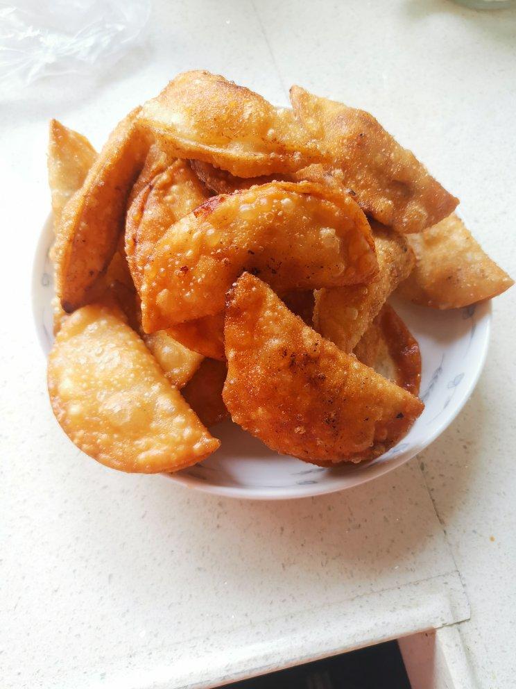 mo蕶薍mo做的炸饺子