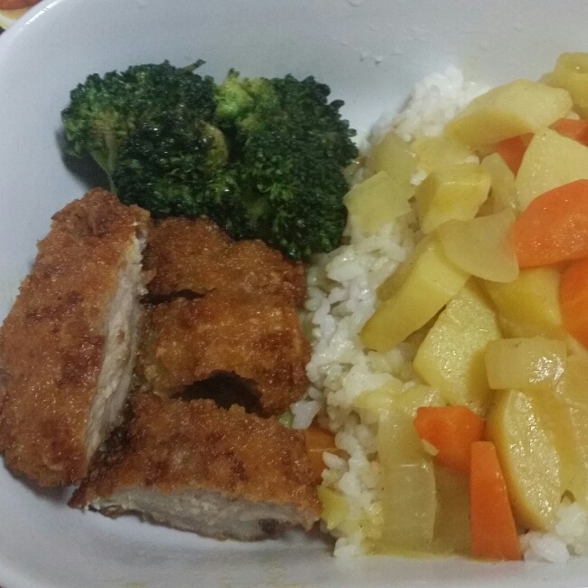炸猪排咖喱饭