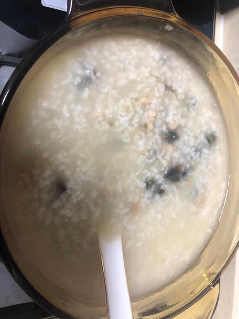 十五分钟快手之香滑皮蛋瘦肉粥(附五分钟电饭煲电压力锅更快捷方法)