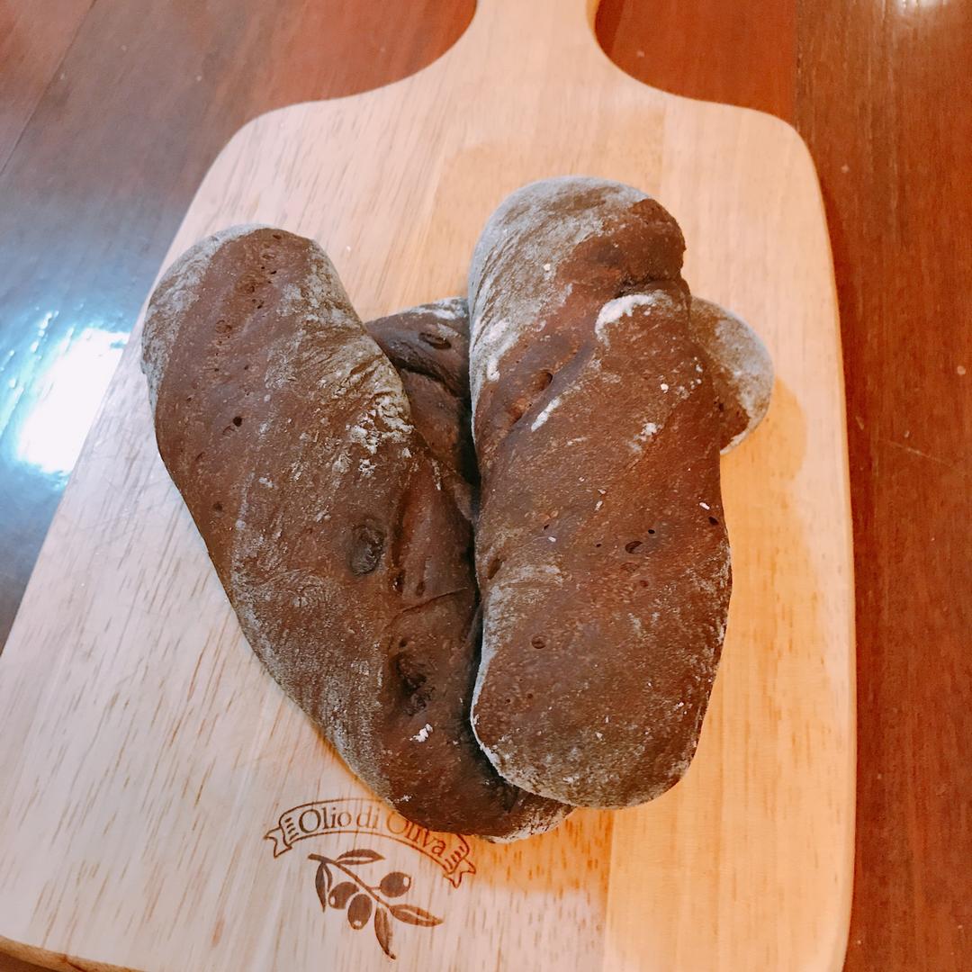 米歇尔可可面包（林大厨的手拌巧克力面包）