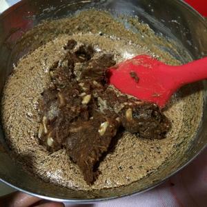 黑糖枣泥磅蛋糕的做法 步骤6