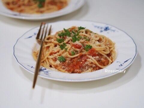 【曼食慢语】番茄肉酱意面