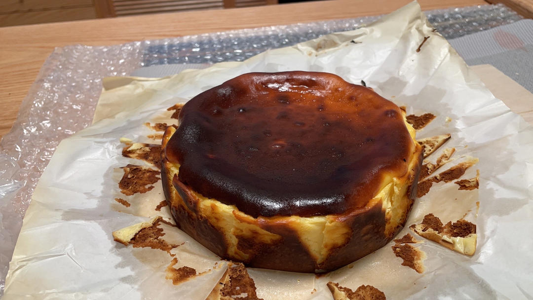 巴斯克芝士蛋糕『最简单的蛋糕』零失败🔥芝士控