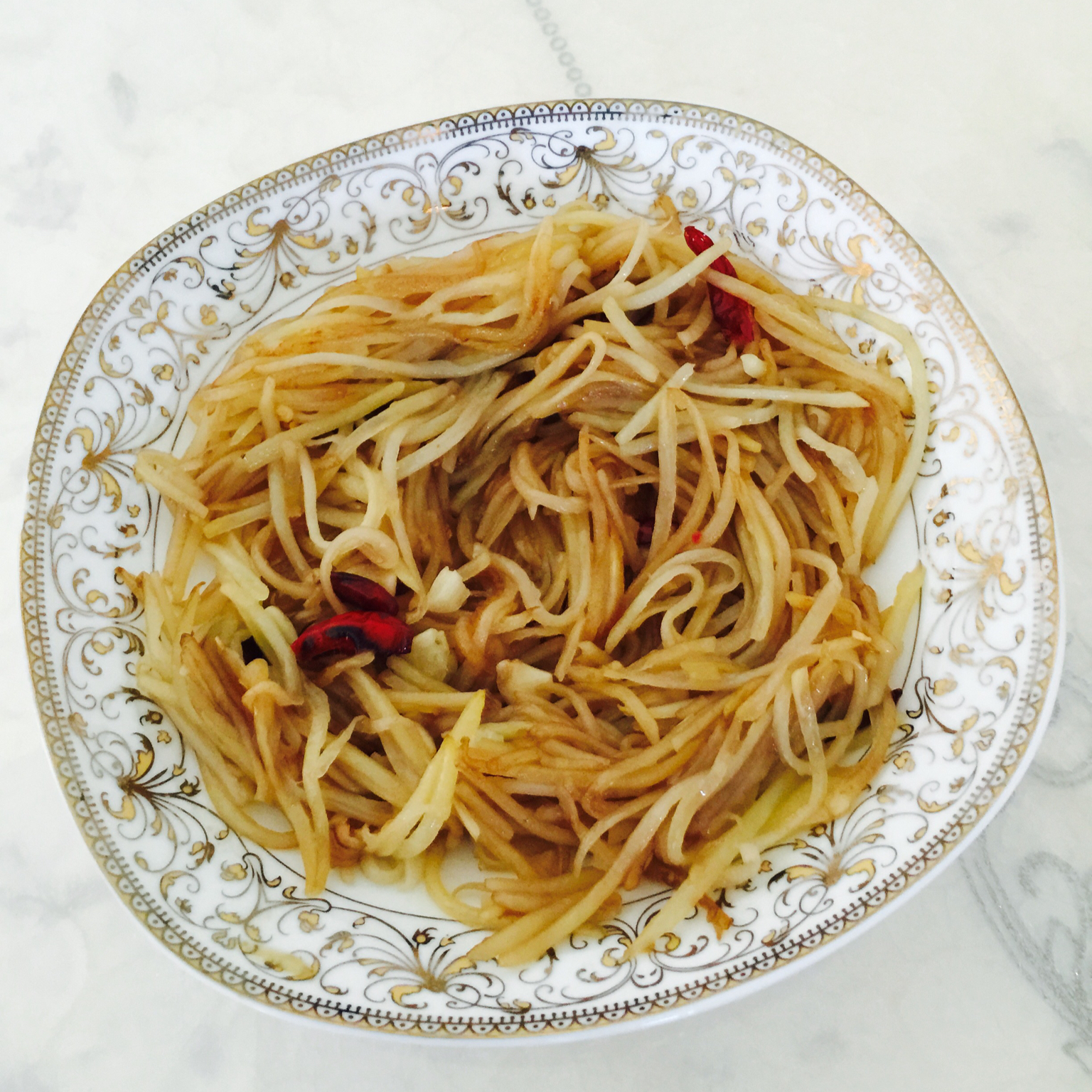 家常菜 酸辣土豆丝