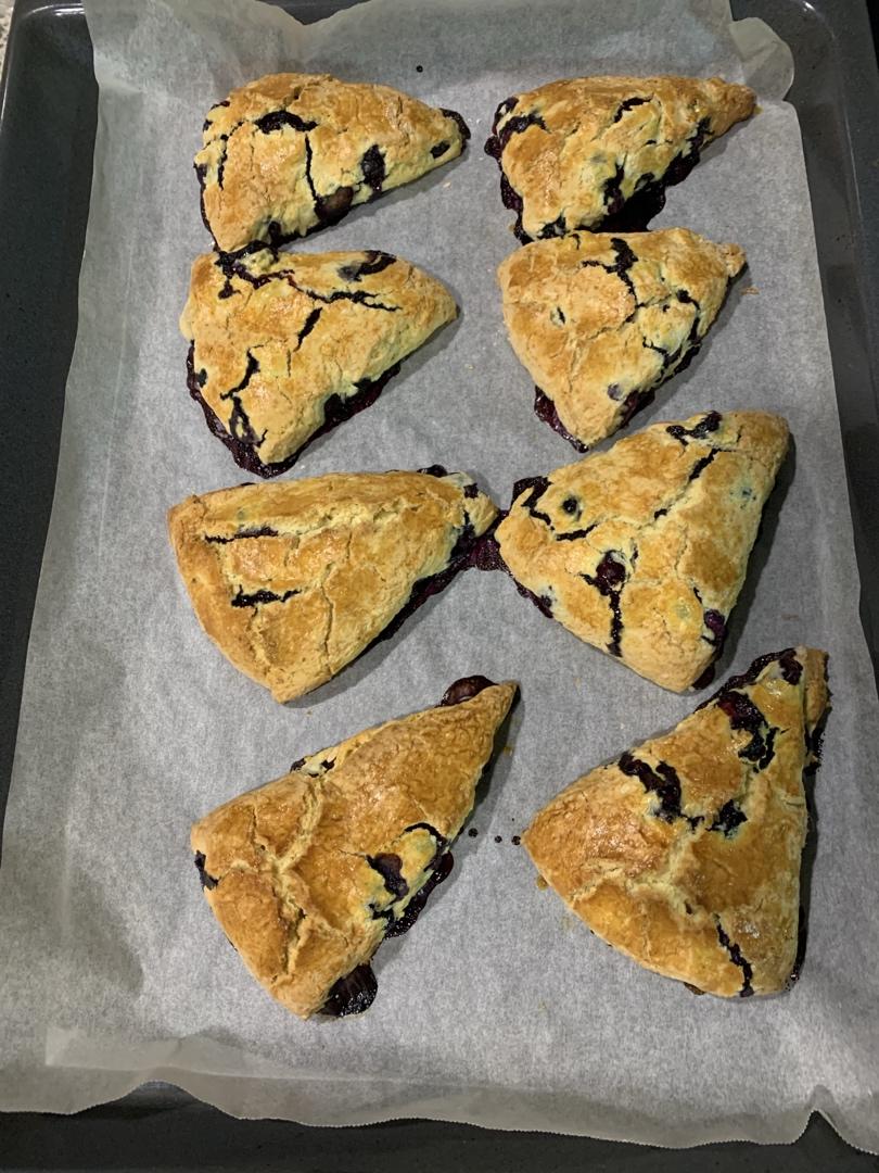 蓝莓司康 Blueberry Scone