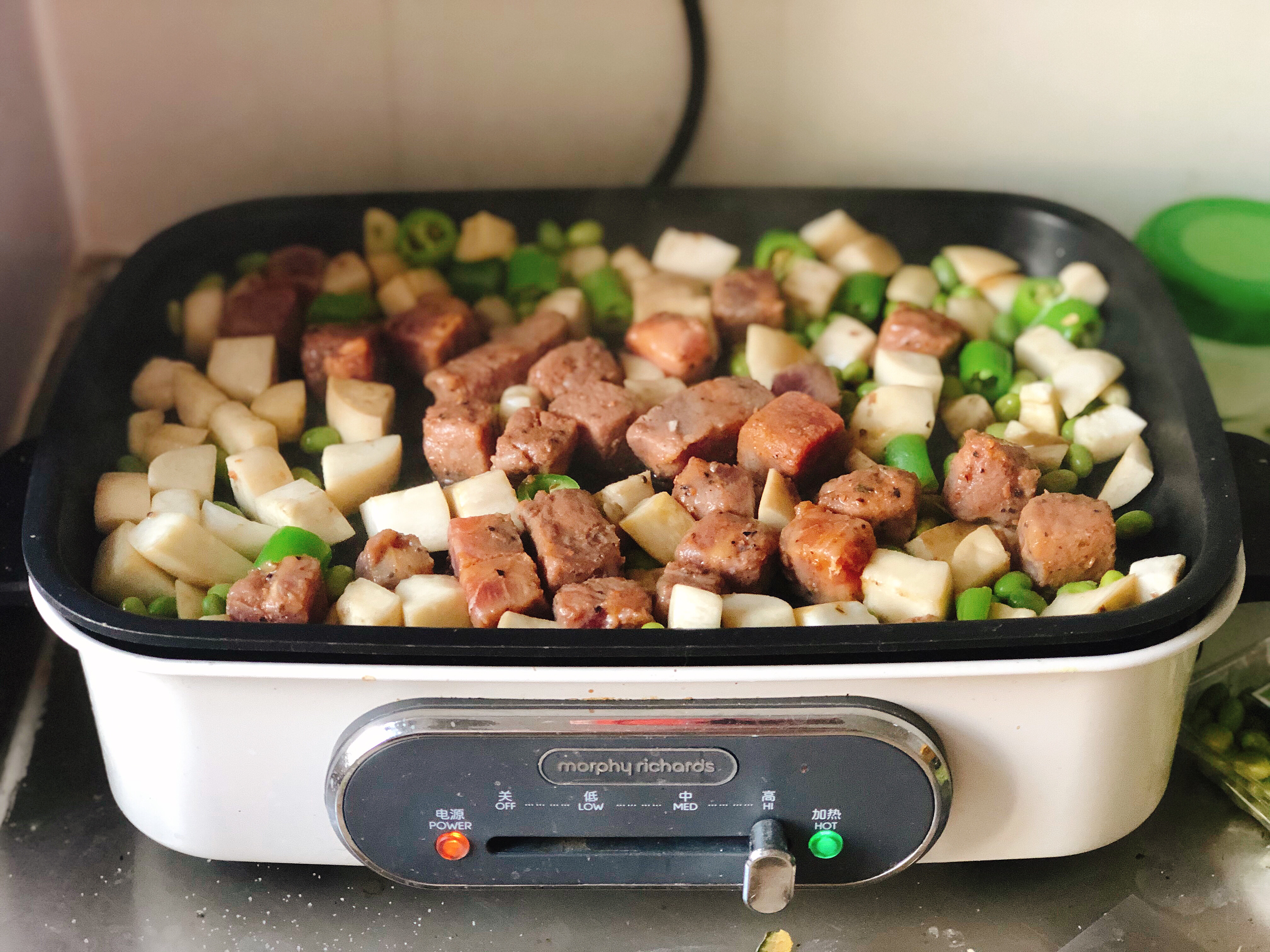 杏鲍菇黑椒牛肉—减脂快手菜的做法 步骤3