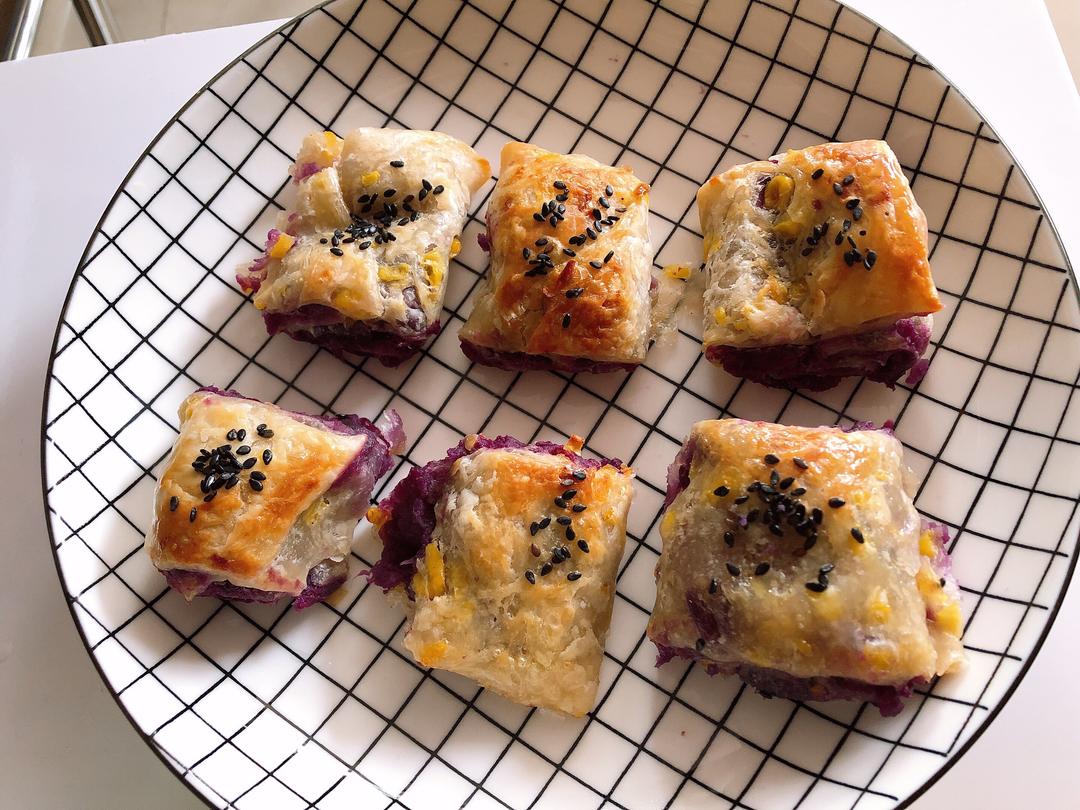 懒人版紫薯酥