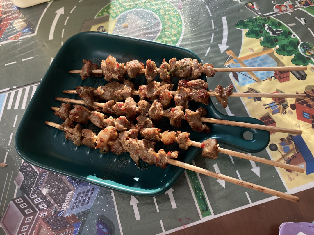 烤箱版羊肉串