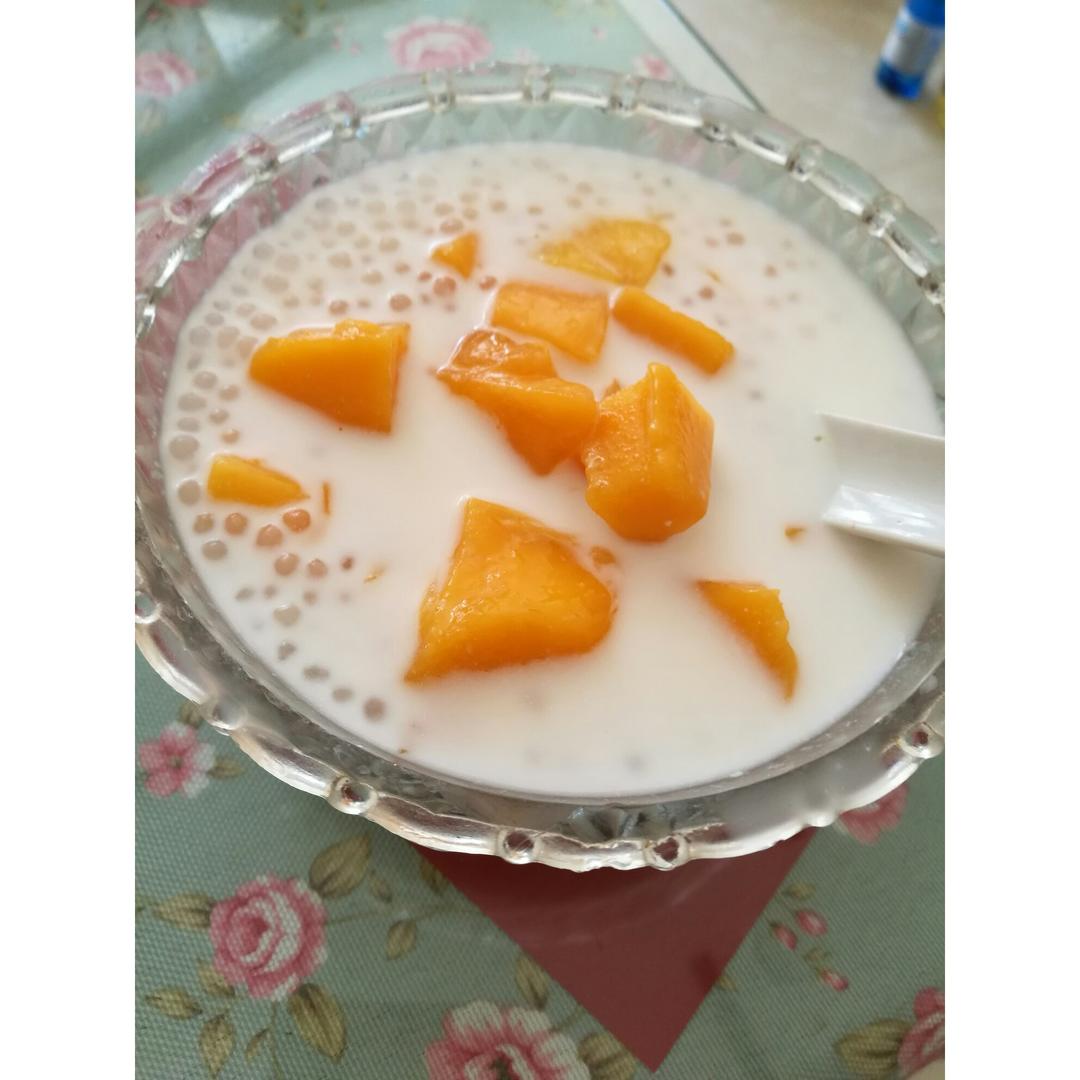 木瓜椰汁西米露