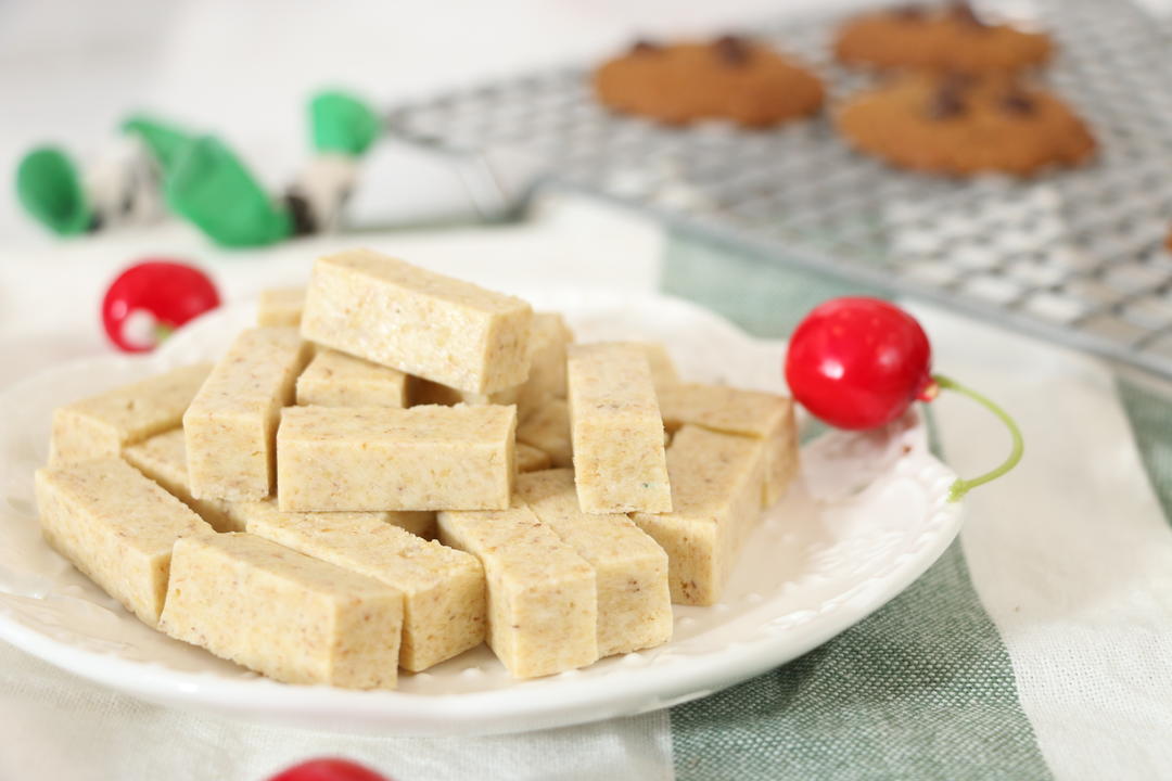 小麦胚芽牛轧糖，淡淡的麦香清爽有嚼劲的做法 步骤11