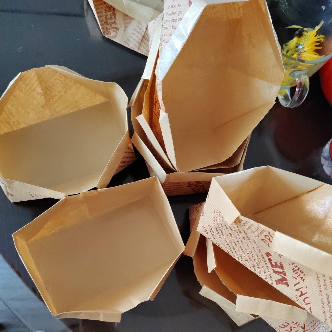 三明治纸盒折法