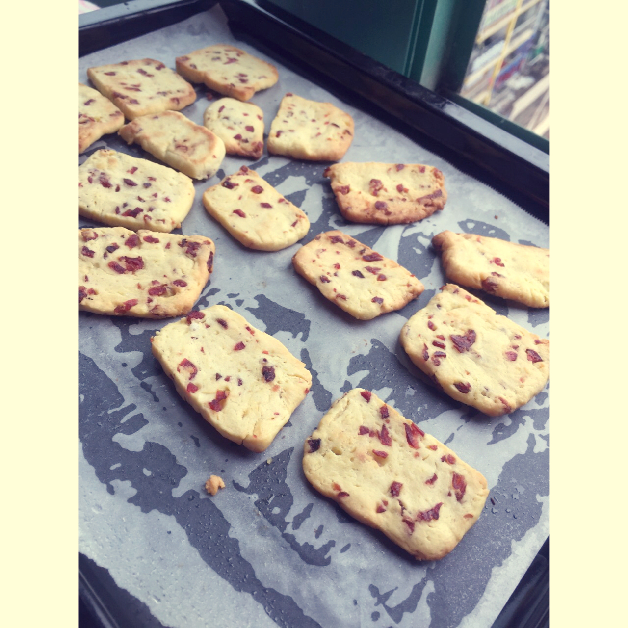 《Tinrry+》蔓越莓曲奇（超简单曲奇配方）