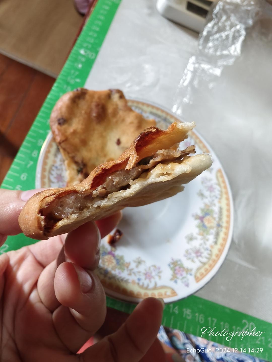 小美薄脆梅干菜肉饼