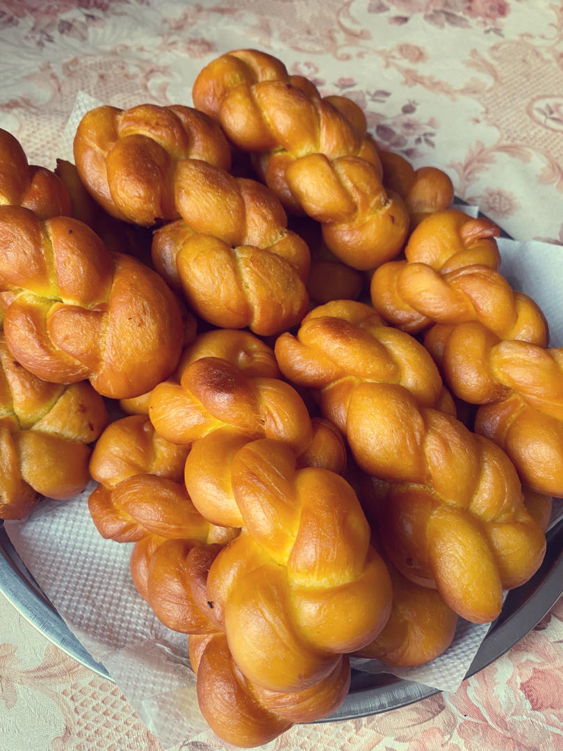 超级松软的奶香麻花