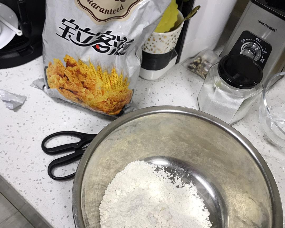 纯奶手撕吐司的做法 步骤1