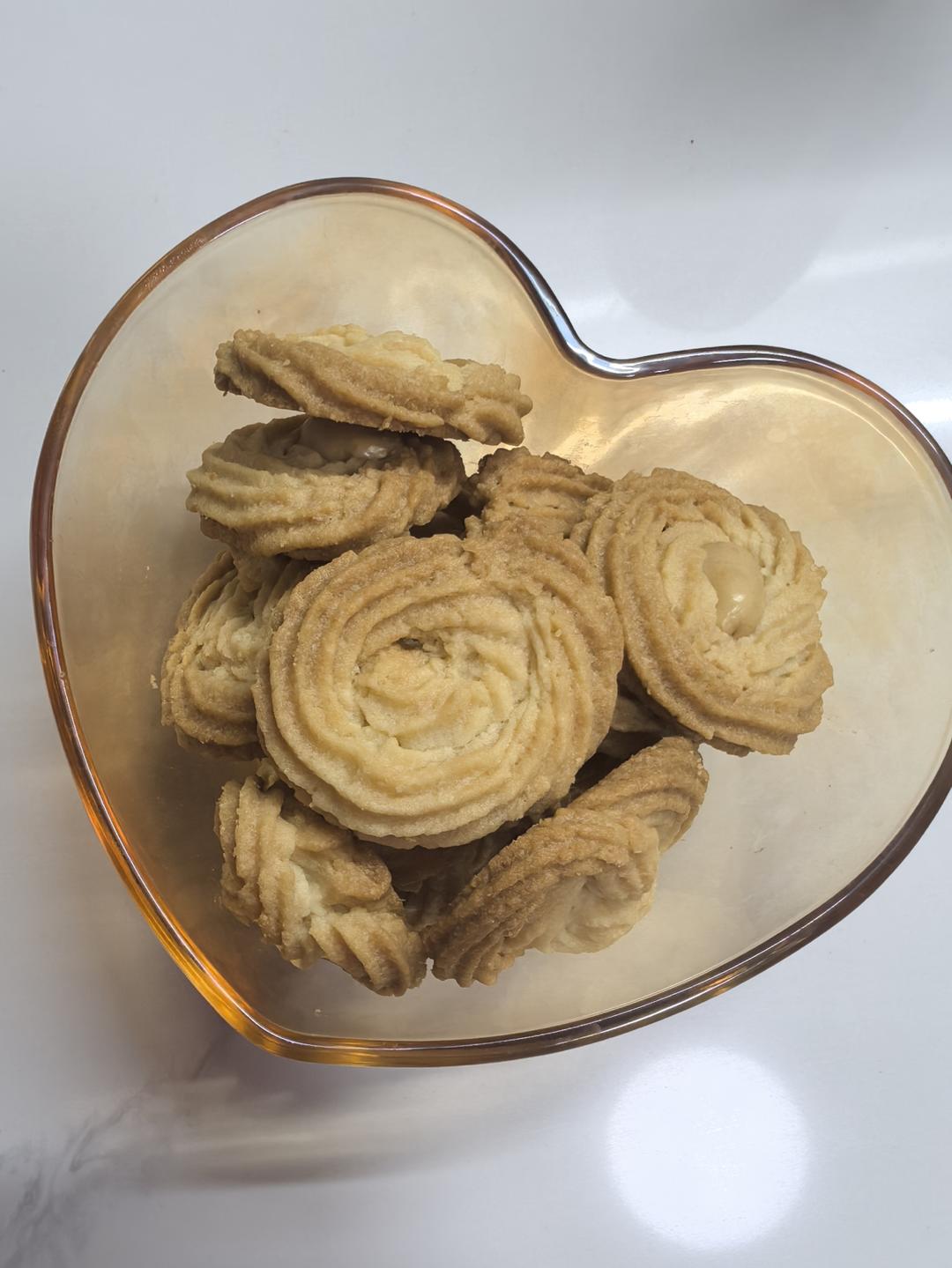 超级好挤又好吃的奶香曲奇饼干