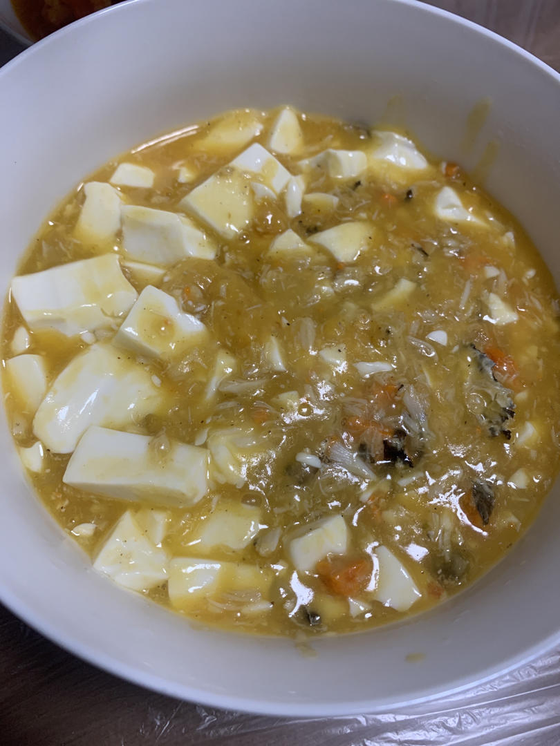 蟹粉豆腐（无姜葱版）