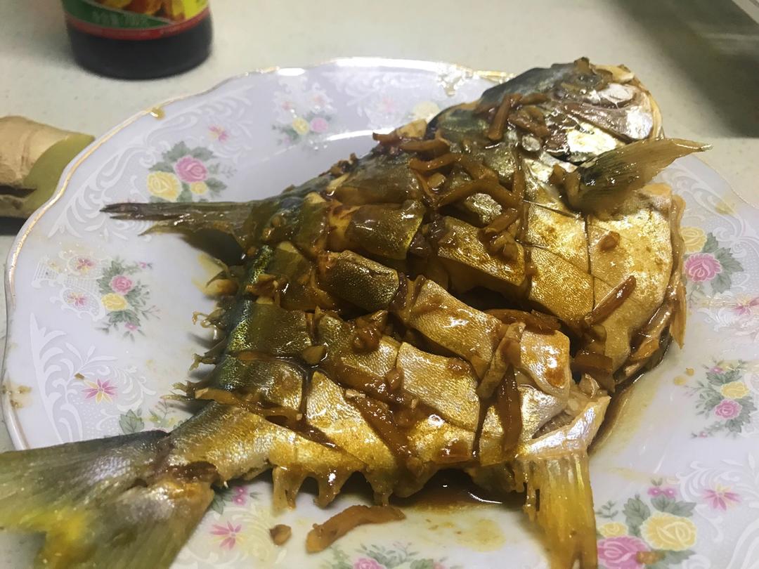 家常红烧鲳鱼
