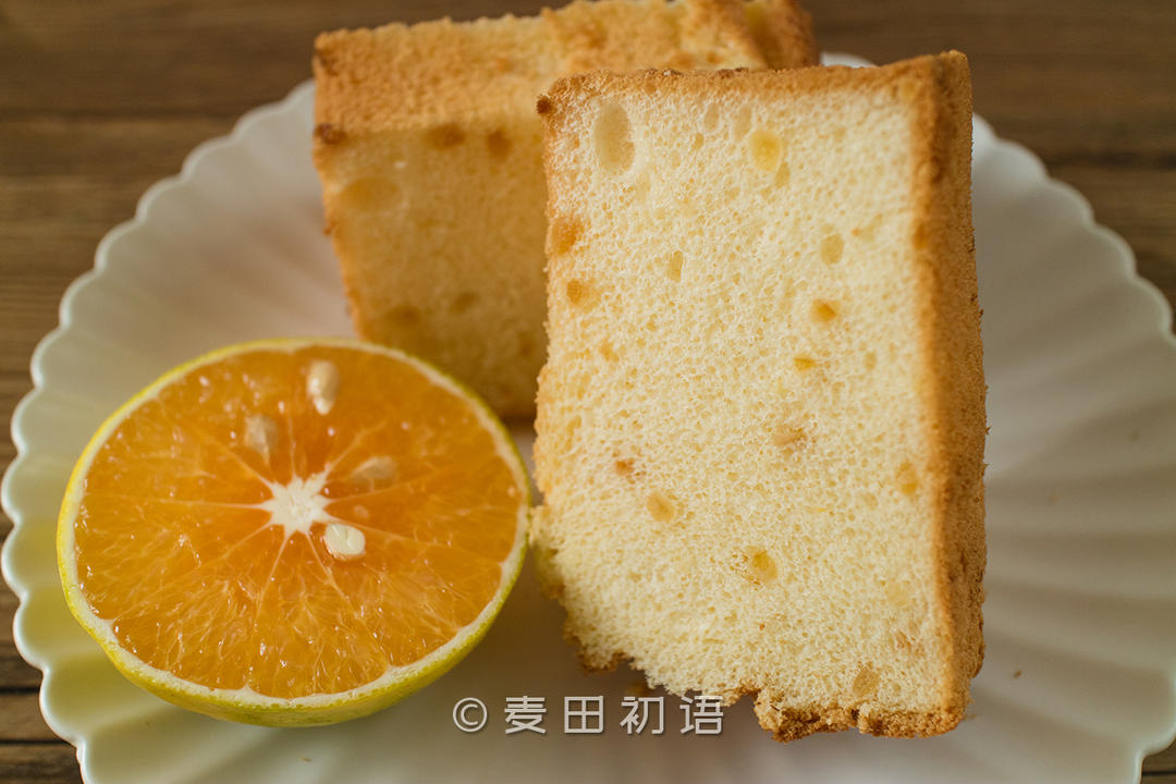 吃一口就沦陷的香橙戚风蛋糕
