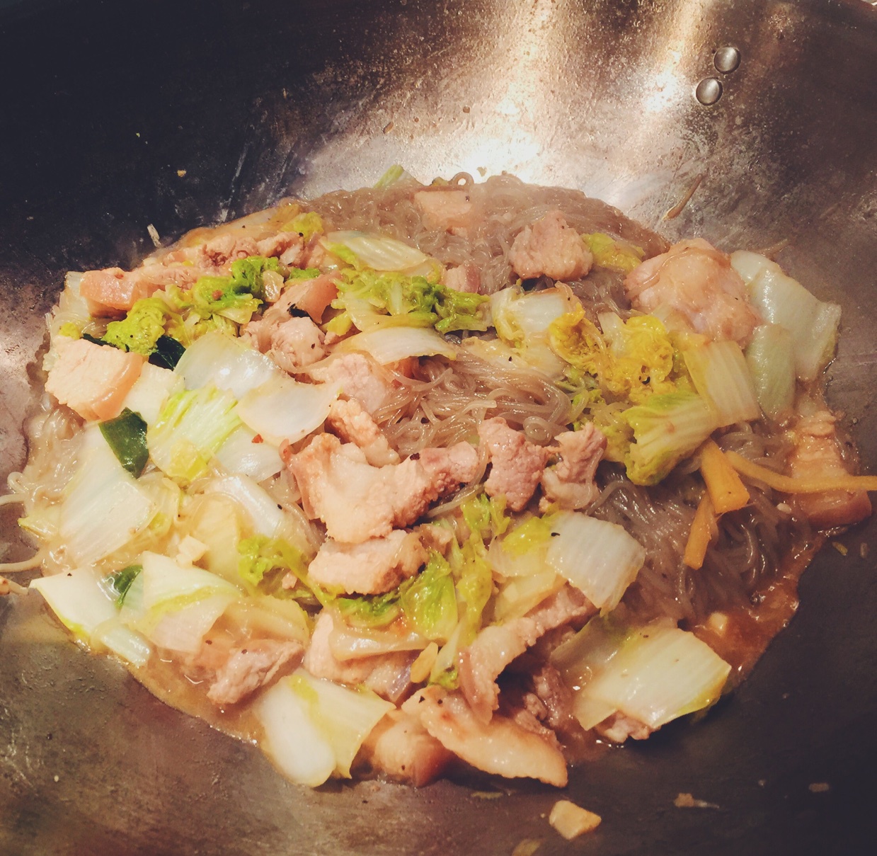 白菜炖粉条