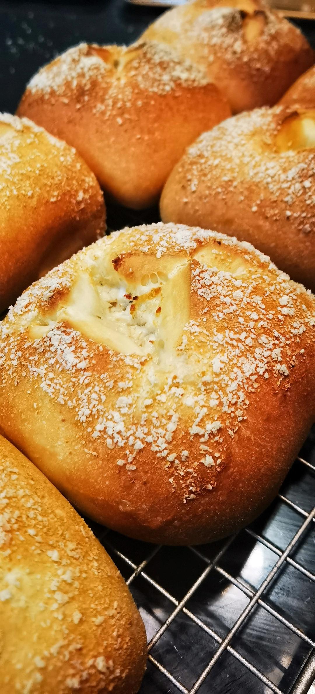 芝士熏鸡面包（万用方子）