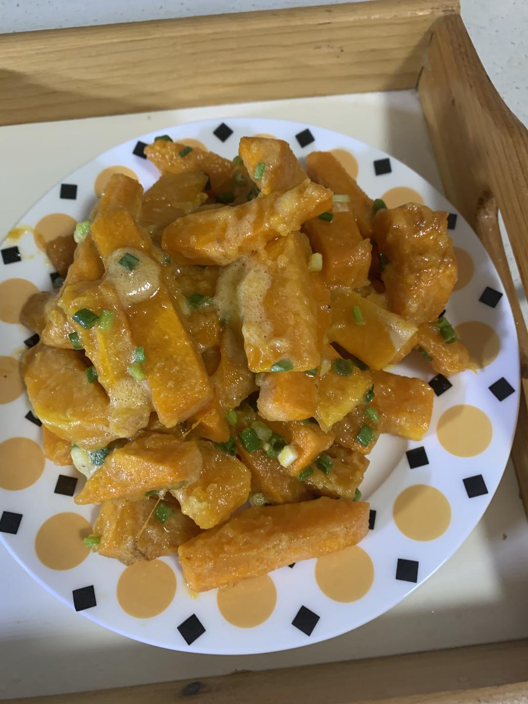 咸蛋黄南瓜🎃的做法