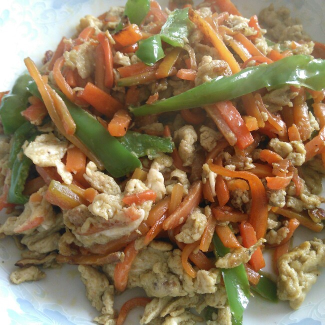 孤独的美食家-胡萝卜炒蛋