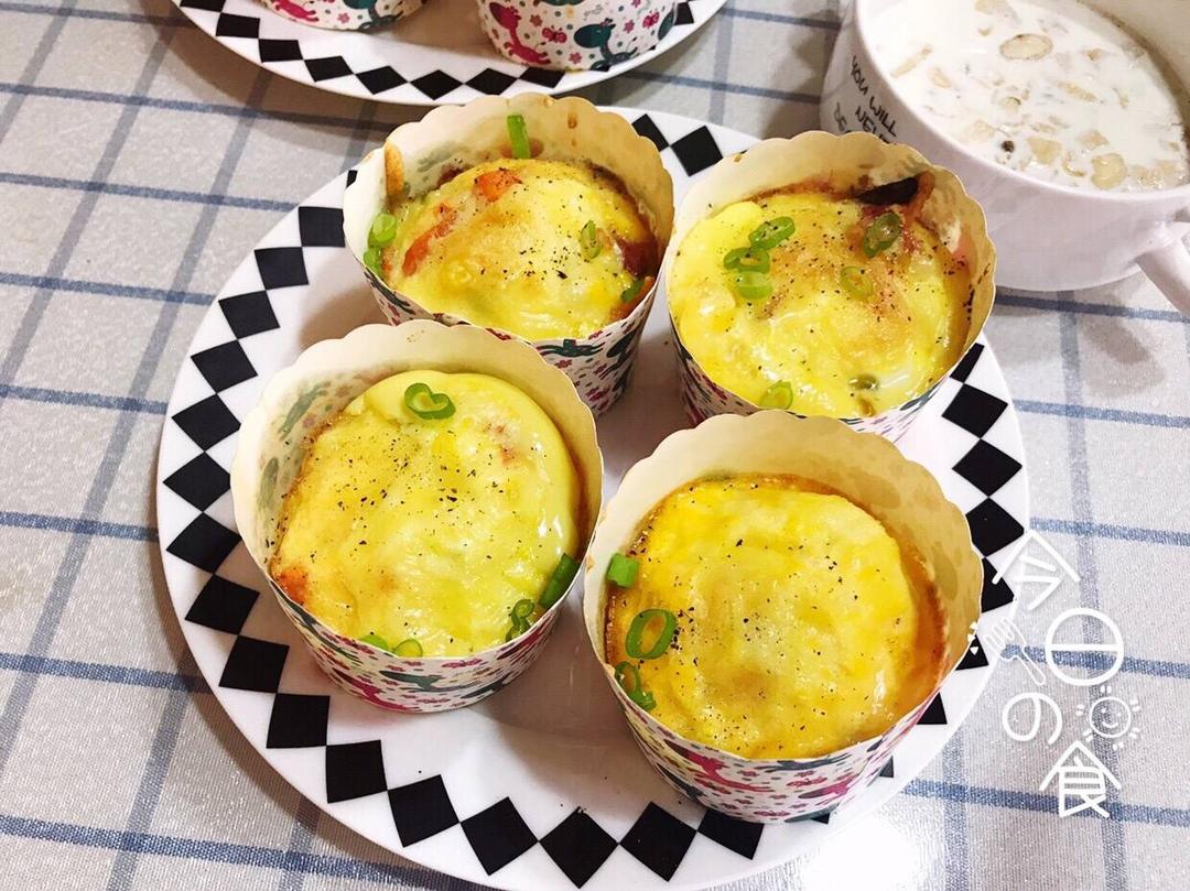 早餐鸡蛋杯cupcake Frittata