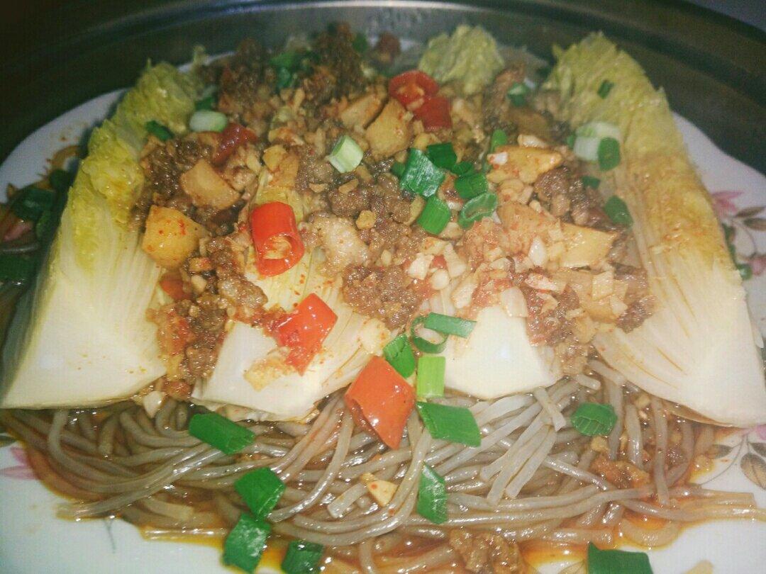 蒜蓉粉丝娃娃菜