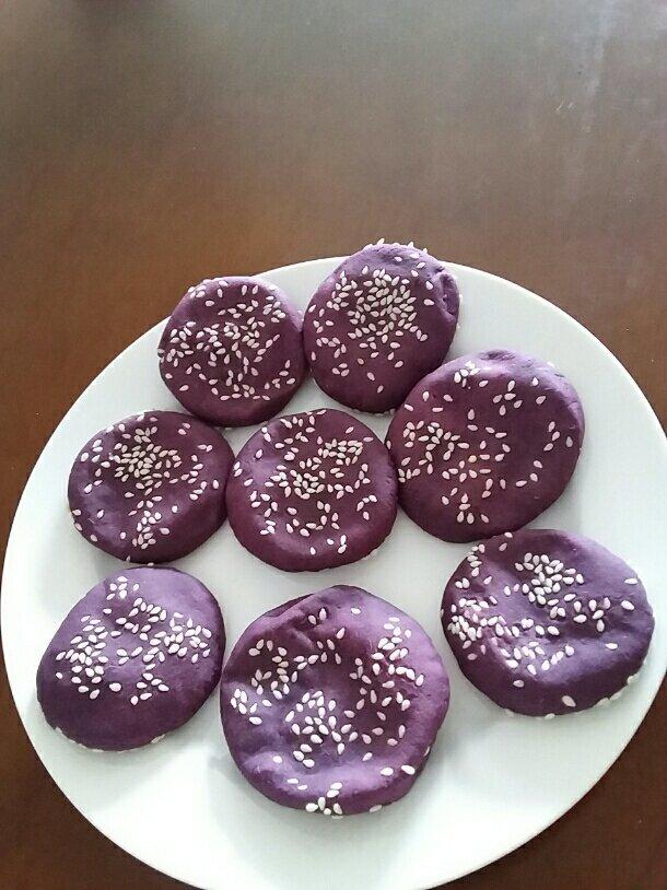 烤箱版紫薯饼（红薯饼）