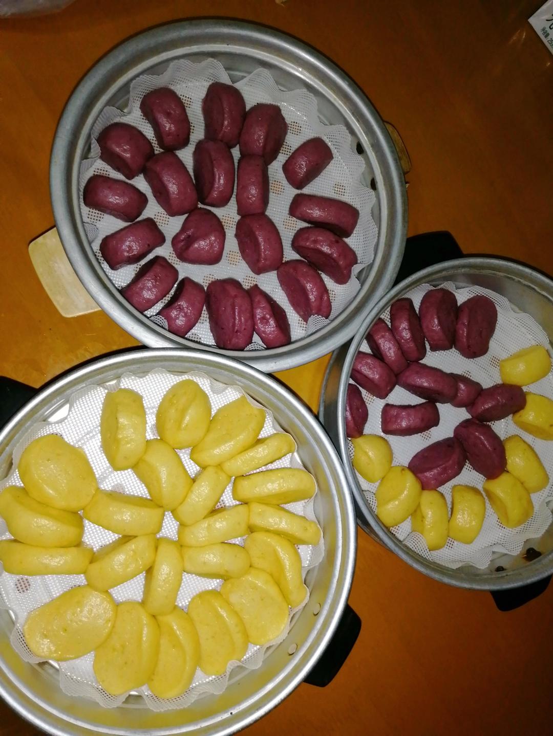 果蔬牛奶小馒头