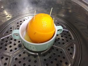 可以止咳化痰的橙子炖蛋盅的做法 步骤9