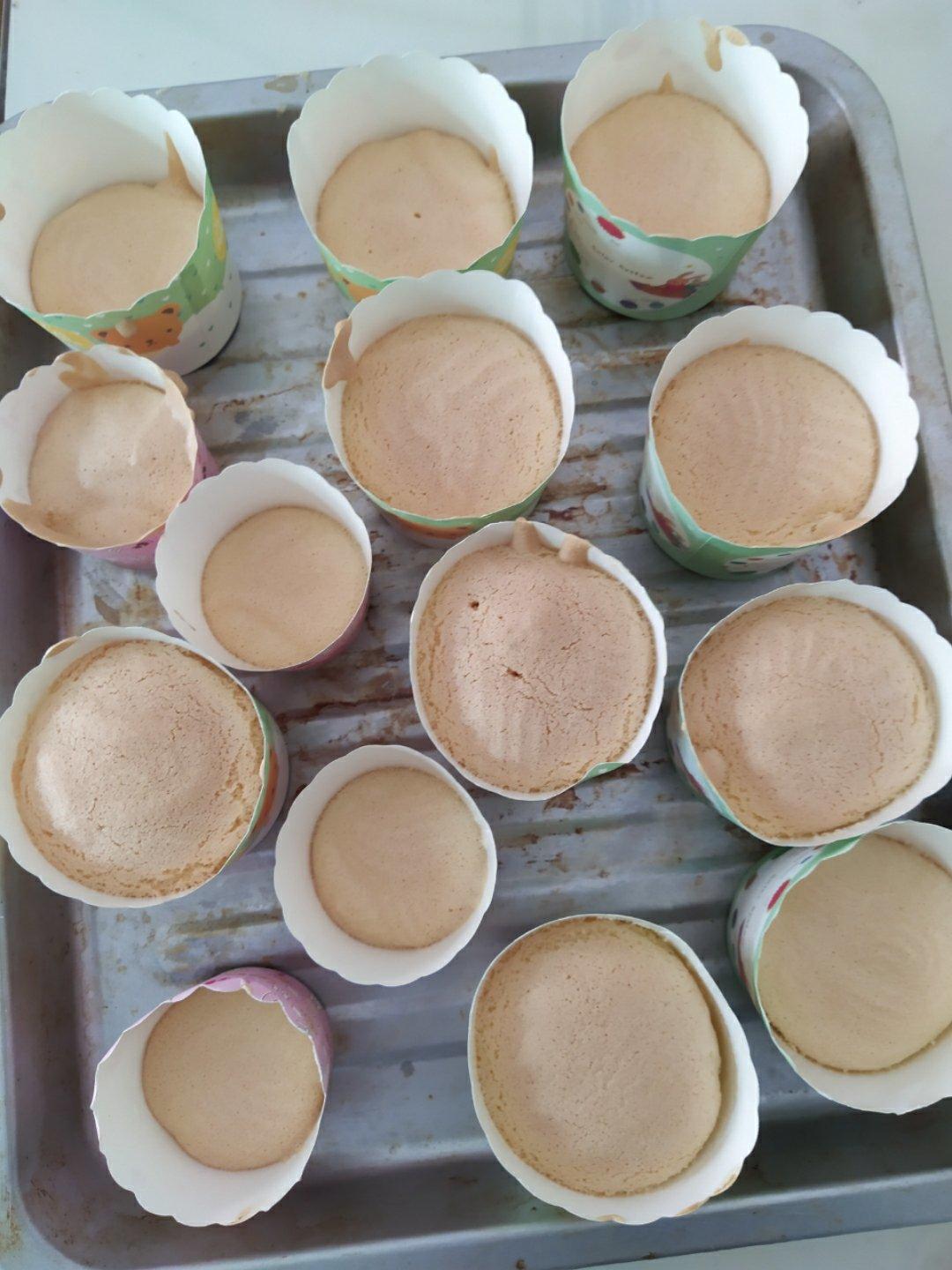 不回缩杯子蛋糕cupcake