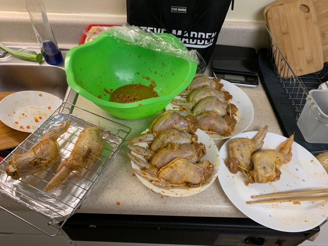 鸡翅包饭