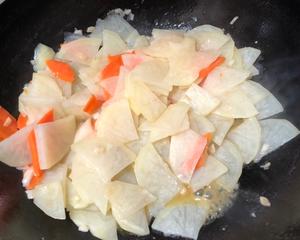 三色花🌹-炒土豆片的做法 步骤4