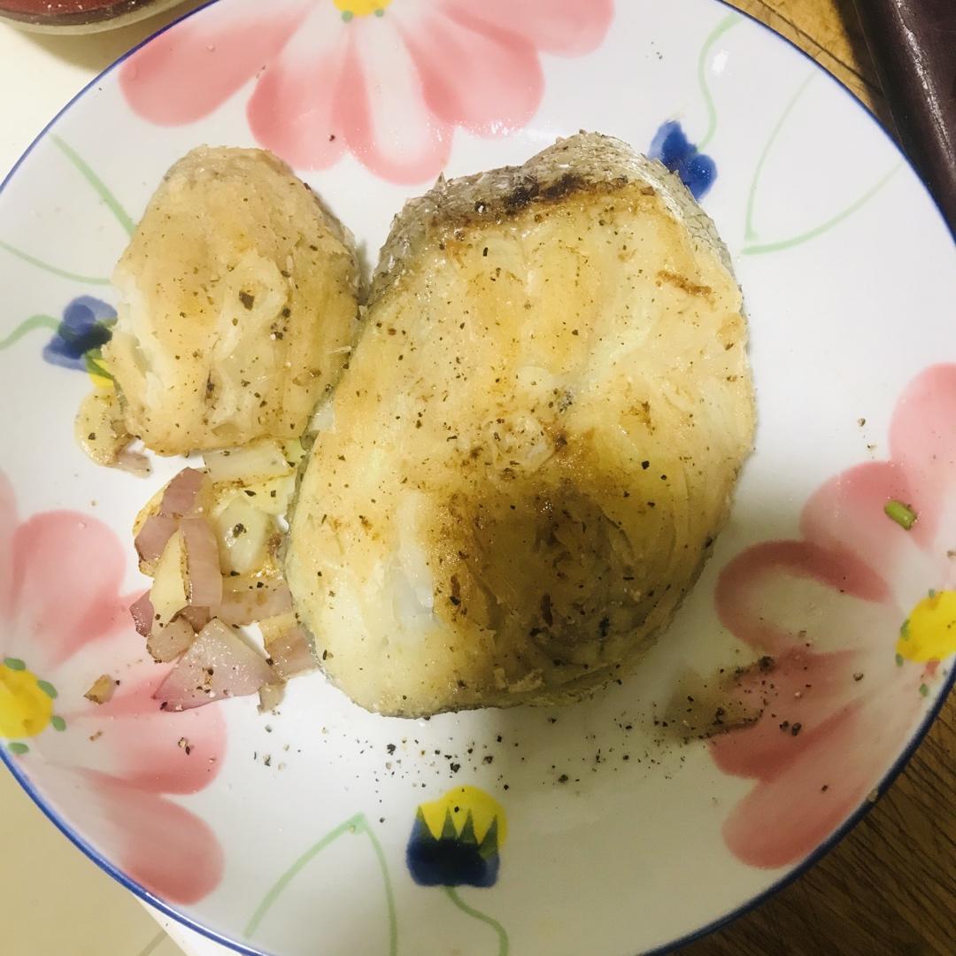 香煎银鳕鱼