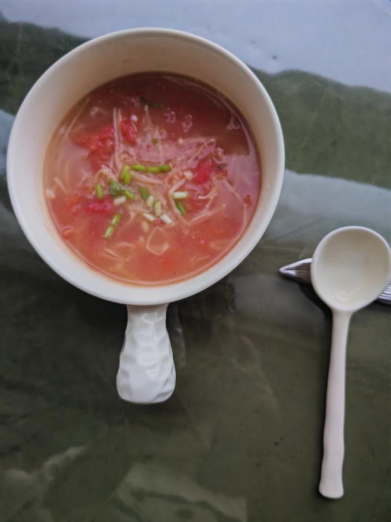番茄金针菇浓汤