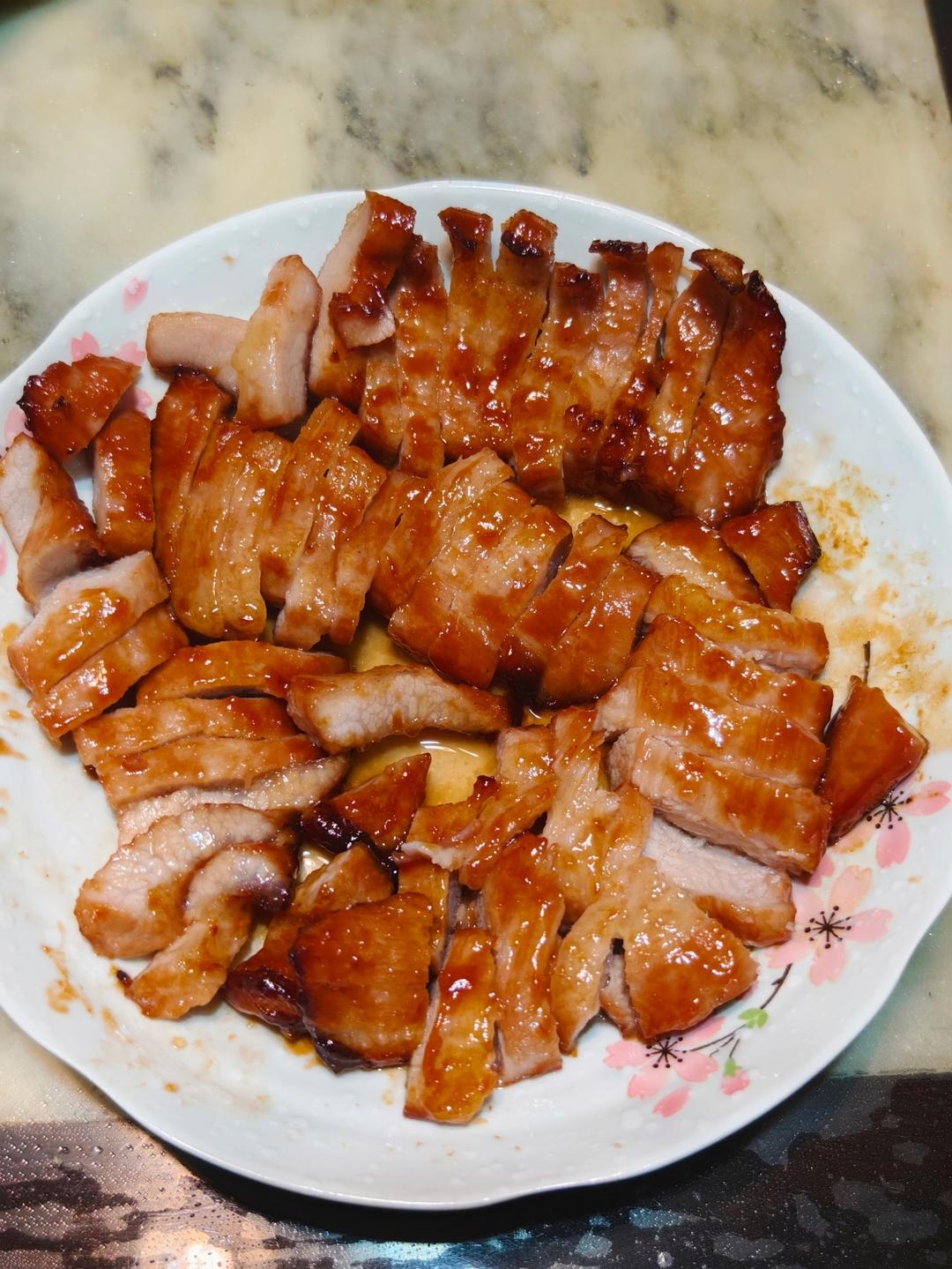 多次改良后的蜜汁叉烧烤箱版