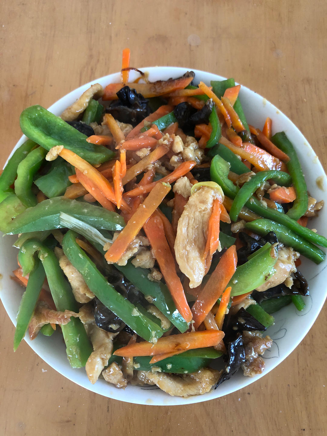 无敌下饭低脂鸡胸肉版鱼香肉丝