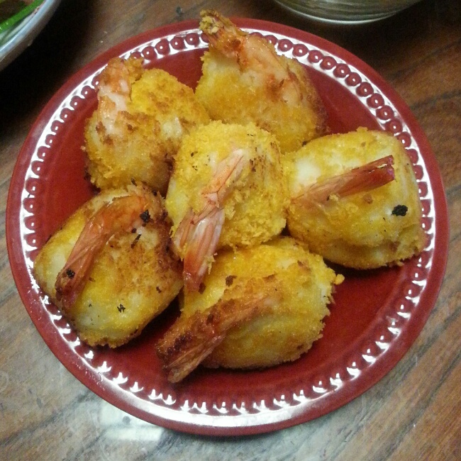 【土豆虾球】——鲜、糯、酥的存在