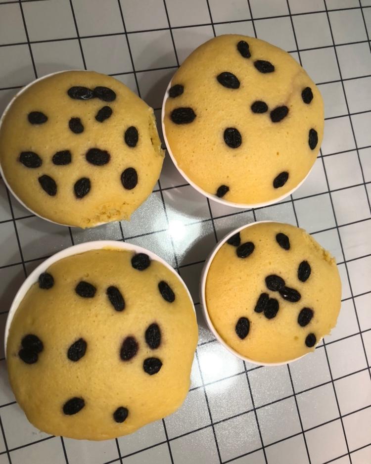 玉米面鸡蛋发糕（零失败）