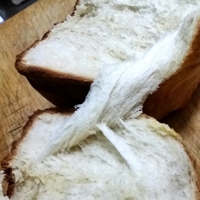 东菱面包机做出拉丝好面包！