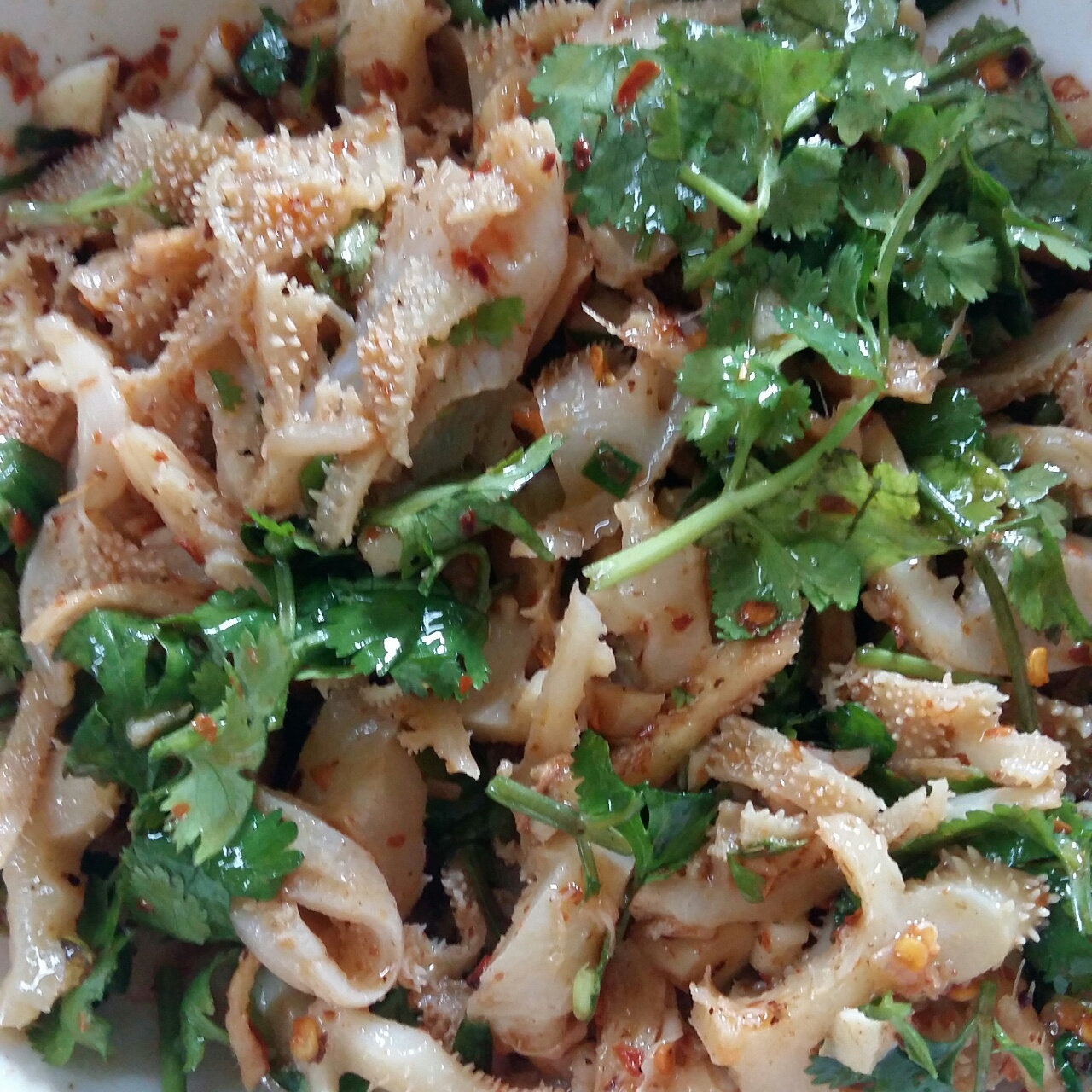 葱油牛百叶