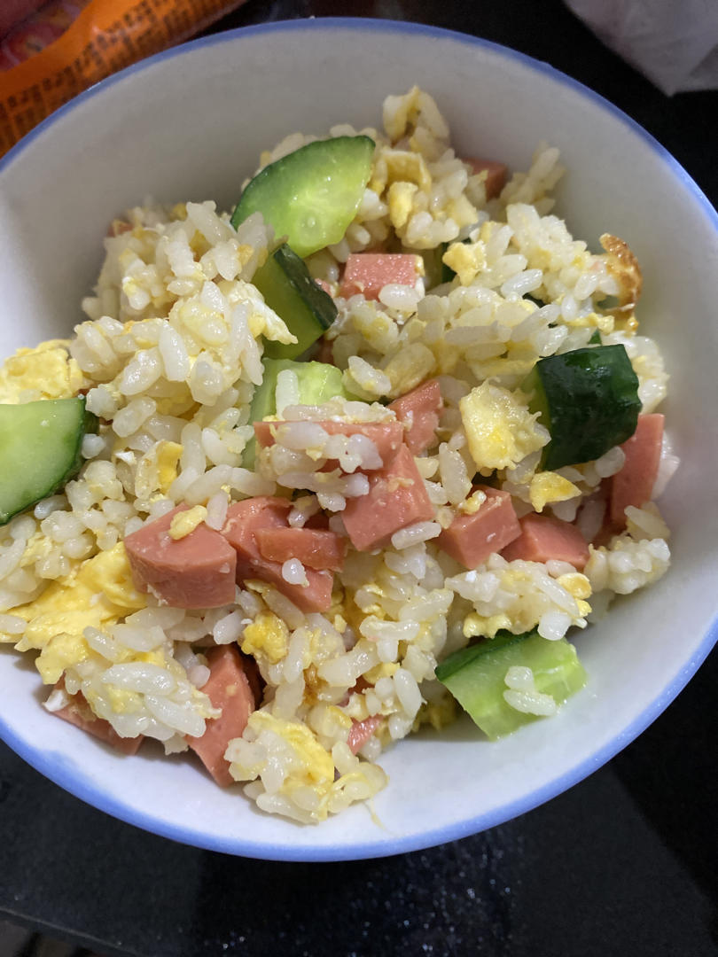 快手炒饭！简单不失美味！什锦蚝油炒饭  扬州蛋炒饭  炒米饭