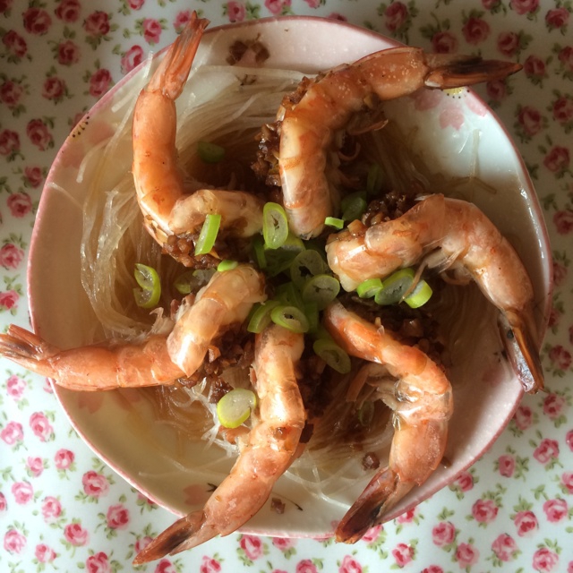 蒜蓉粉丝蒸虾